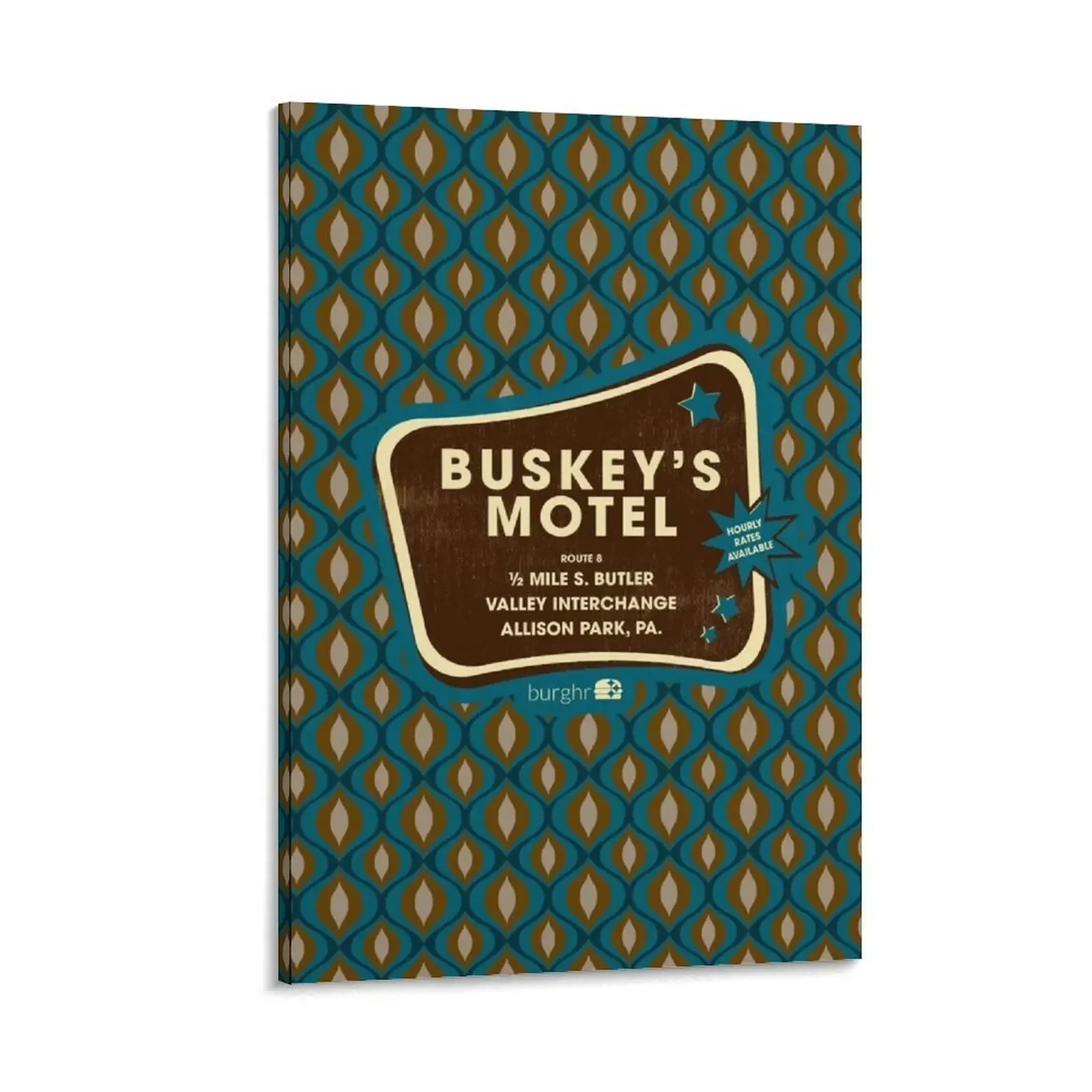 

Buskey's Motel Canvas Painting pictures for wall painting Paintings on the wall