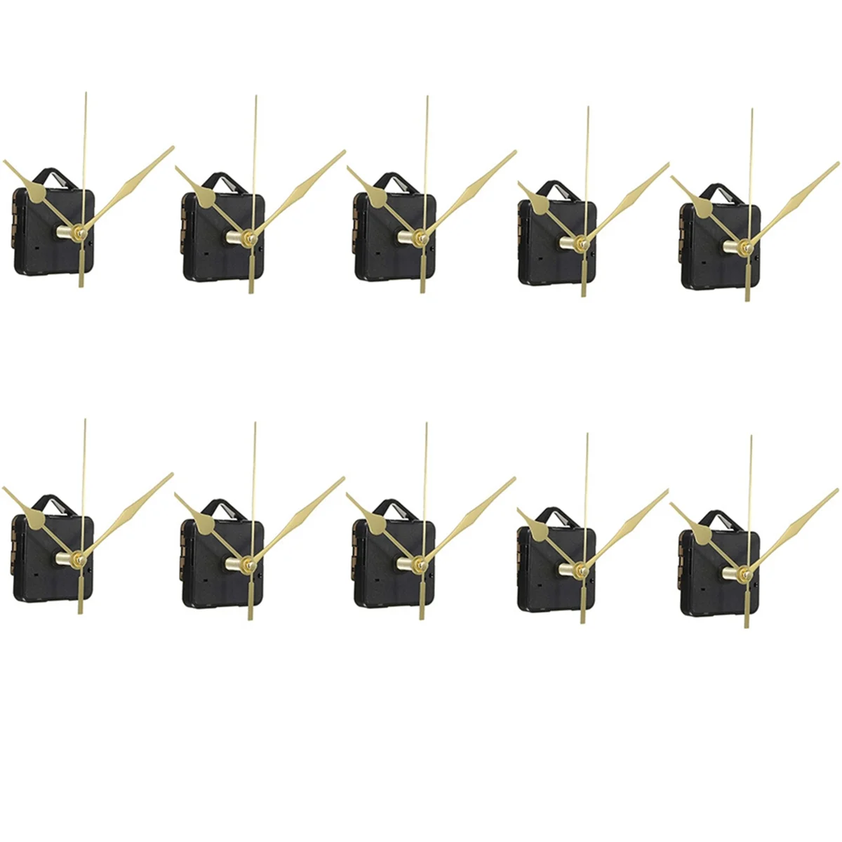 

CXZD-10 Set Quartz Clock Movement Hands Kits Wall Clock Movement Repair Clock Mechanism Parts Fit DIY