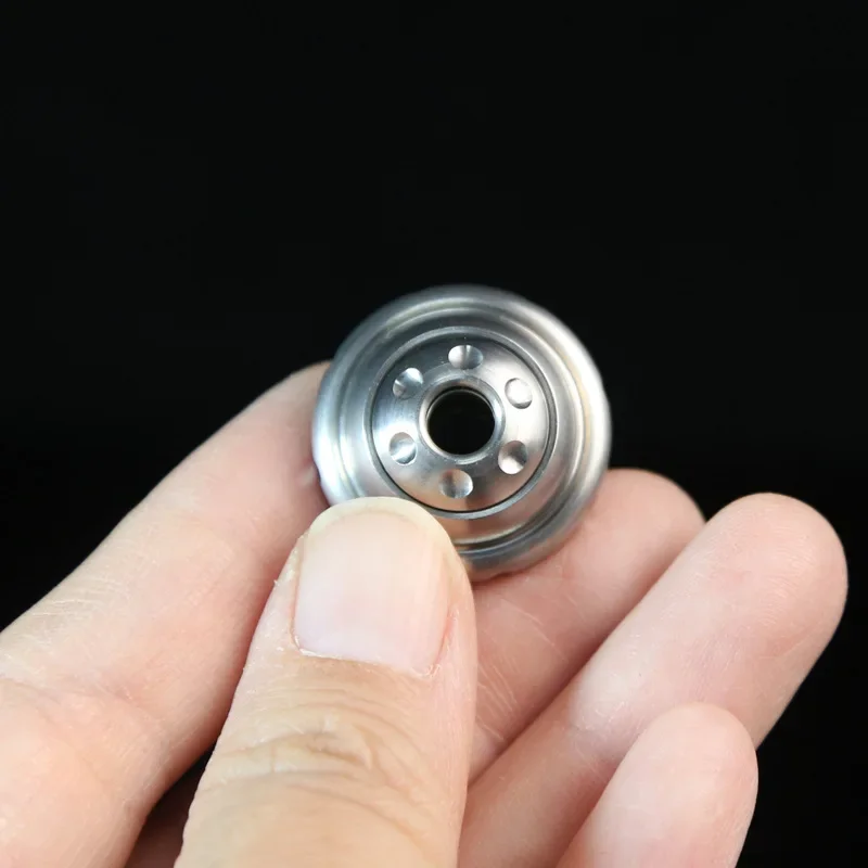 Mini couteau Spinner en métal EDC, jouet anti-Stress en acier inoxydable, pendentif, pointe supérieure, gyroscope antistress, soulage le Stress
