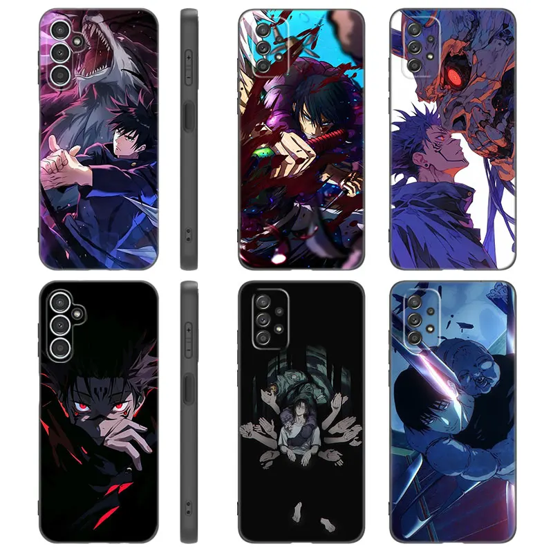 Toji Fushiguro Jujutsu Kaisen Phone Case For Samsung A13 A22 A24 A32 4G A25 A34 A35 A52S A53 A54 A55 A73 5G A12 A14 A15 A23 A31