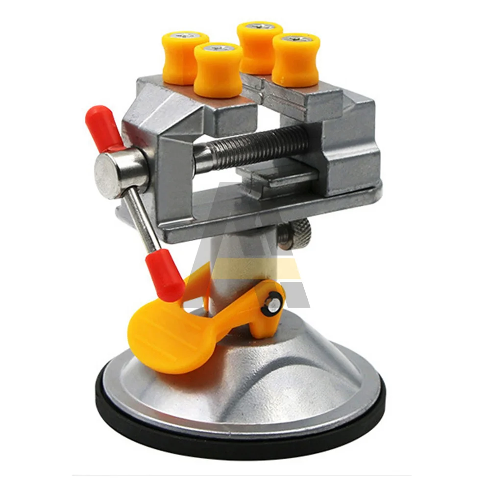 

0-30MM Strong Suction Cup Base Carving Table Bench Vise Mini DIY Space-Saving Press Clamp Carving Fixture Vise Metal Home Tools