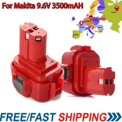 9.6V 3.5Ah Ersatzakku For Makita PA09 9120 9134 9135 9135A 9102 6207D 6222D 6261D 6207D 192595-8 192596-6 Power Tool Battery