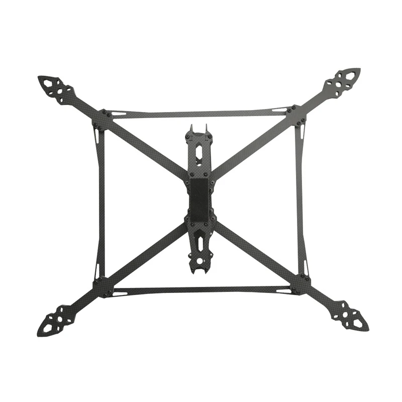 Drone Quadcopter FPV Shuhang RC V2 Pro 13-inci dengan Rangka Serat Optik dan Serat Karbon yang Diperkuat, Logo OEM Kustom