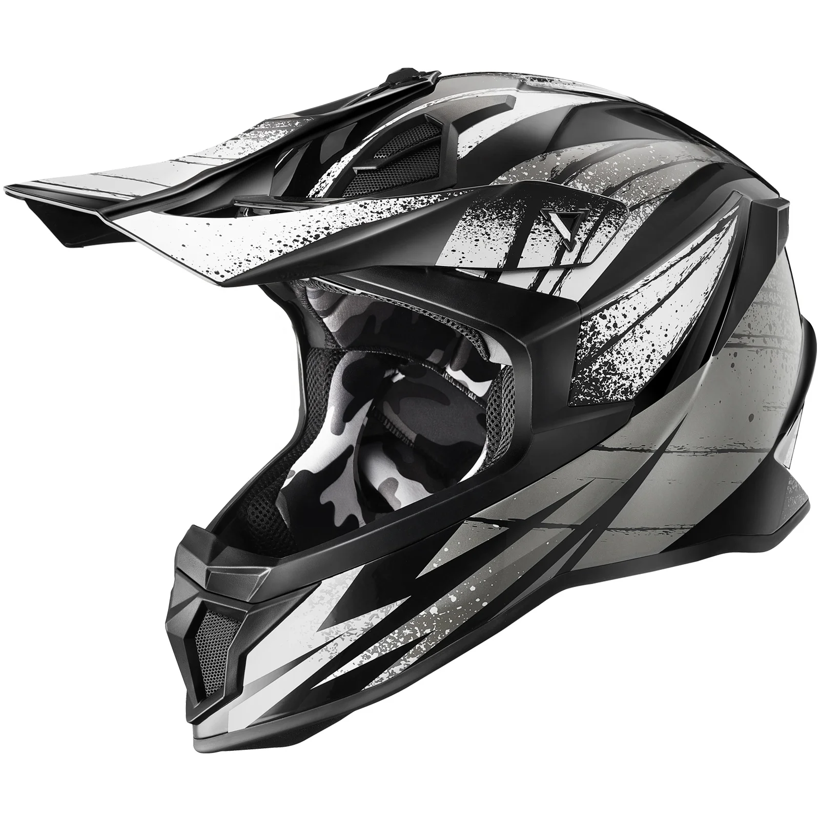 Youth Dirt Bike Fiberglass Helmet Lightweight Motocross ATV Full Face Off-Road Motorcycle Casco Model 610 Motorcycle Helmet