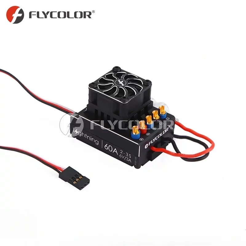 FLYCOLOR Feiying Jiale Sensored & Sensorless Brushless 60A, 80A Racing ESC for RC Cars