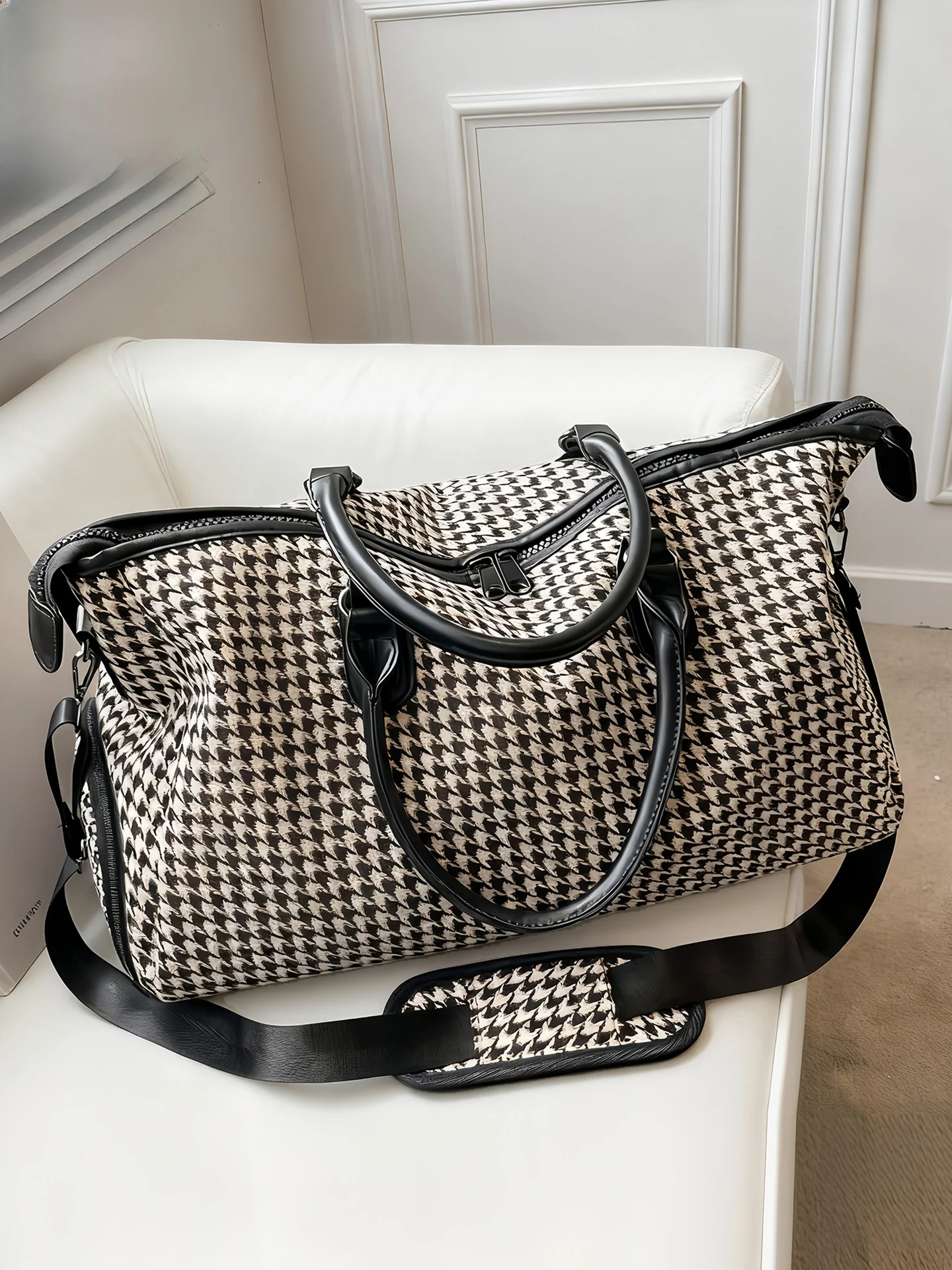 

Large Capaci Portable Travel Bag Women's Cheered Handbag Tote Bag for ort Busin Trips Lightweight High Aesthetic Value