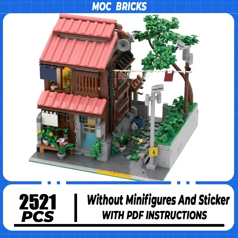 

Modular City Street View Model Moc Building Bricks The Alley Home Model Technology Blocks DIY Set Assembly Construstion Gifts