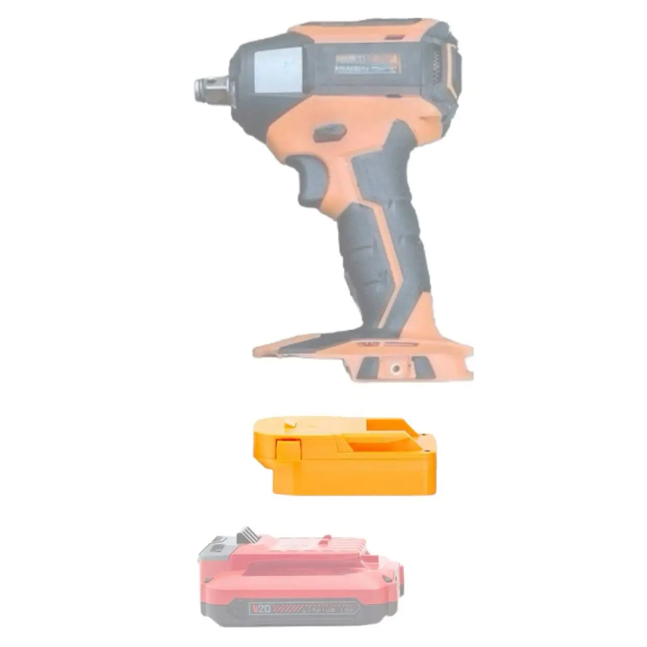 

Batteries Adapter For Stanley fatmax 20v Lithium Convert To Ridgid AEG Tools Converter（No Tools And Batteries)