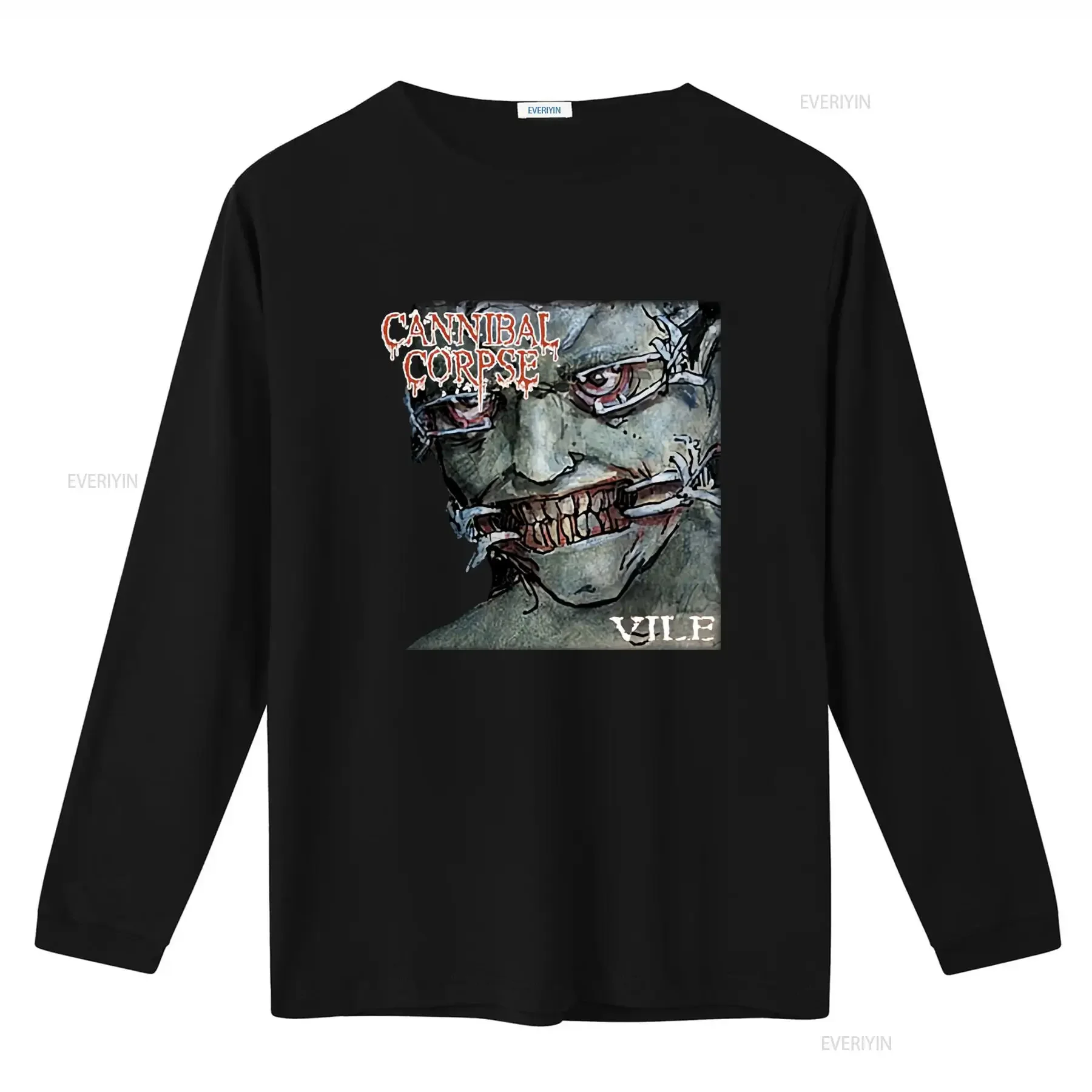 Cannibal Corpse Vile Death Metal Official T Shirt Xl New Bleeding Butchered Print vintage Washed graphic homme Soft
