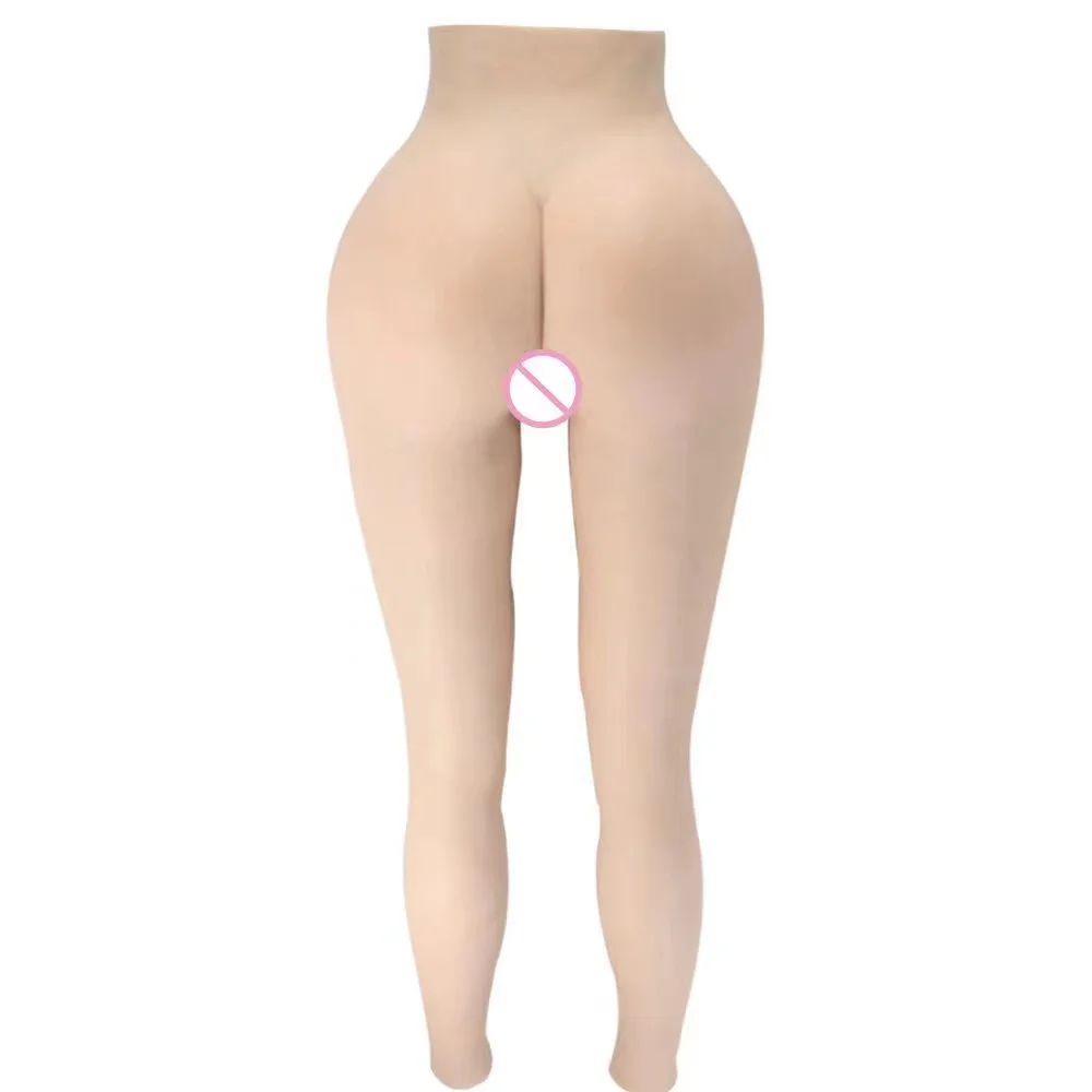 YONGXI Faux Seinsen Silicone Pour Travestis Double Elasticity 3d Silicone Pants for Crossdresser Queen Enhancer Choose to Vagina