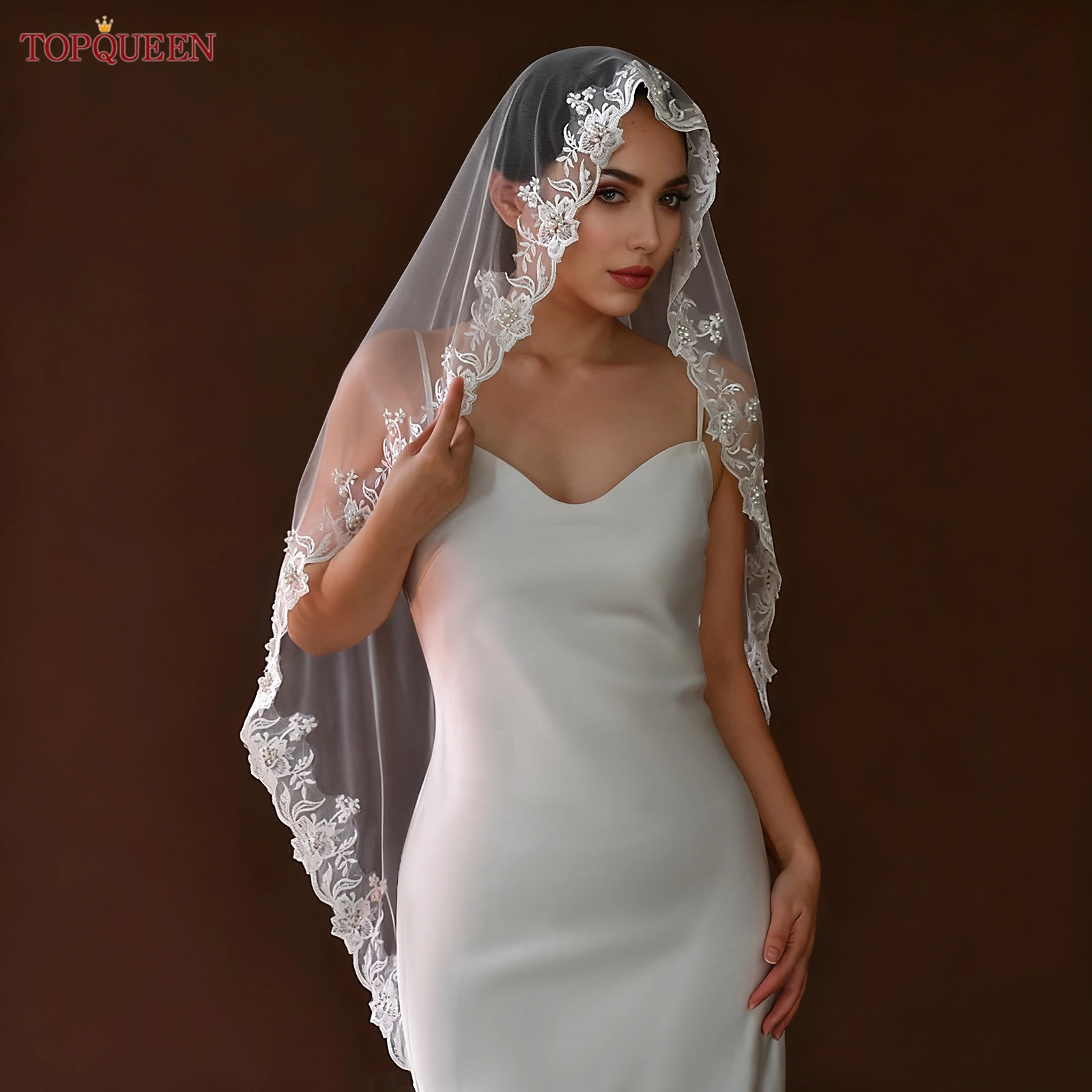 topqueen-m50-wedding-veil-soft-lace-edge-pearl-bridal-veil-single-layer-elegant-rochii-with-blush-2-layer-veil-can-be-customized