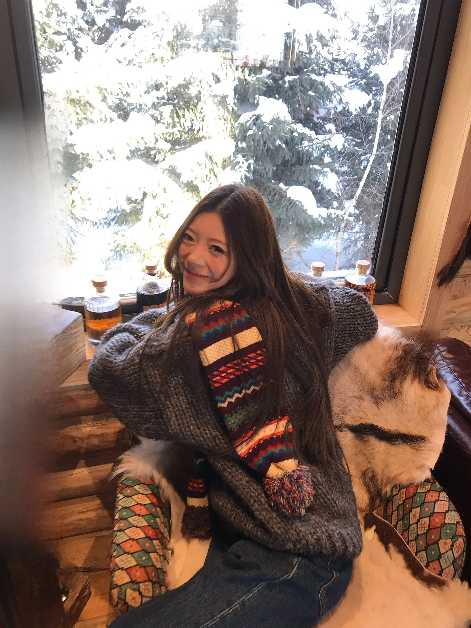 

Winter round Ne Sweater Thi Needle Dental Guard Large Poodle 2 Colors Commute Versatile Simple Sle Women's Knitwear