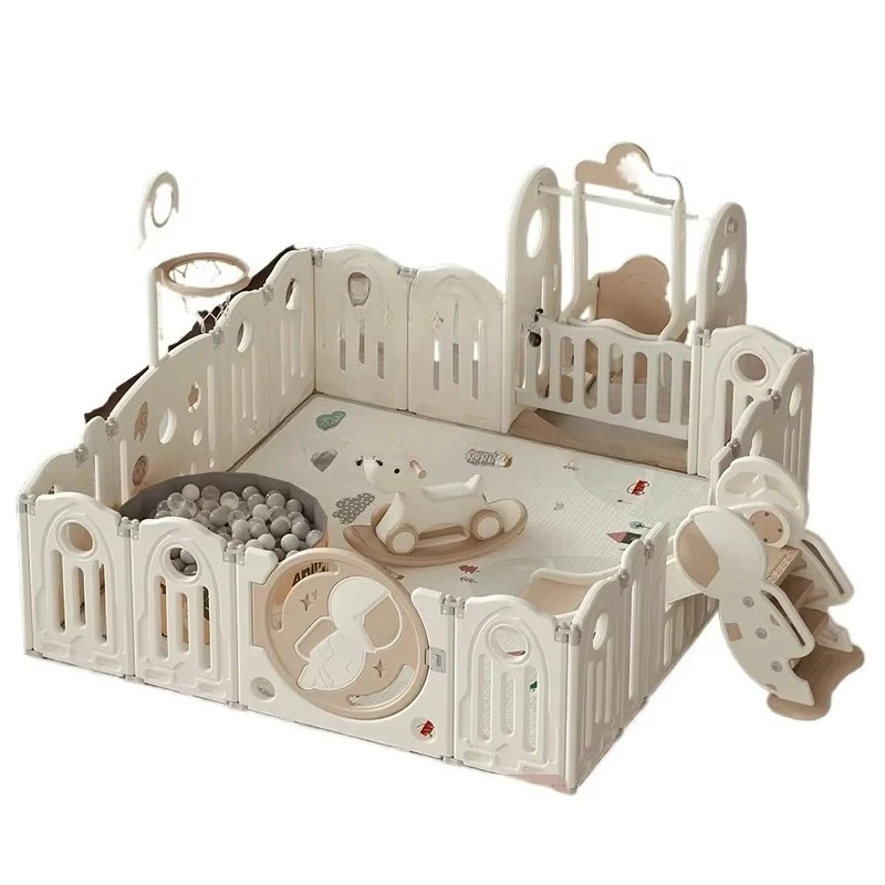 Baby Game Fence Living Room Children Protective Grating Home Baby Crawling Mat Indoor Play Toddler Fence