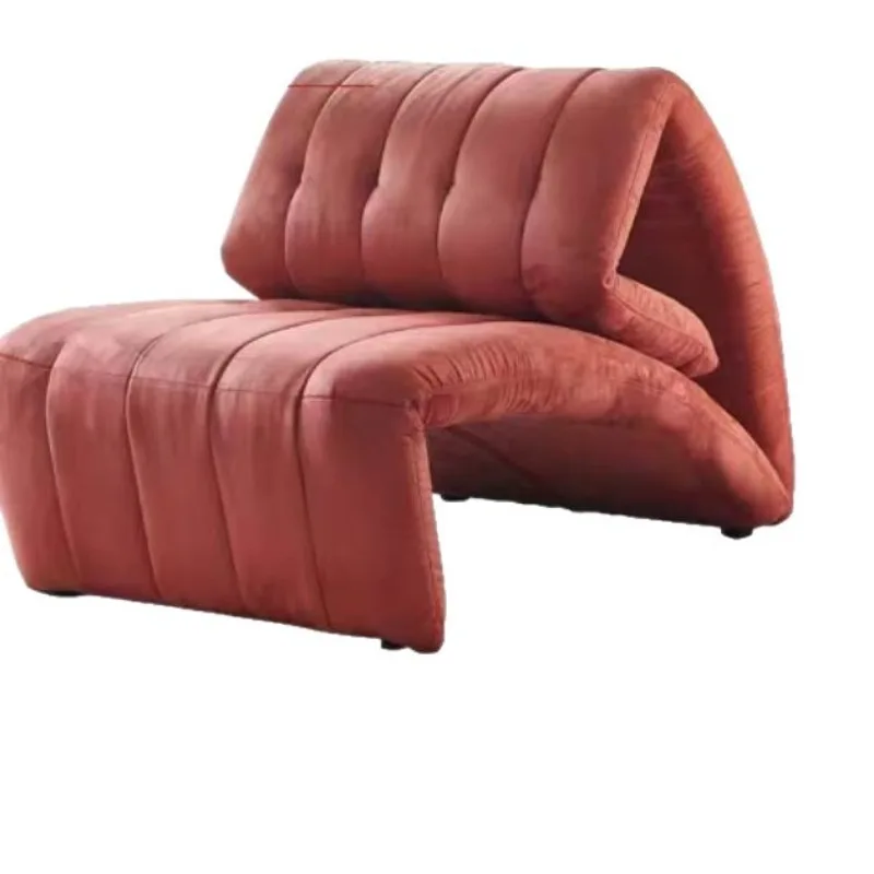 

Italian light luxury folding chair Internet celebrity high value living room multi-function bending fist leisure recliner