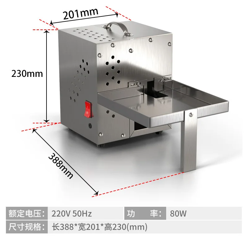 Automatic chestnut opening machine