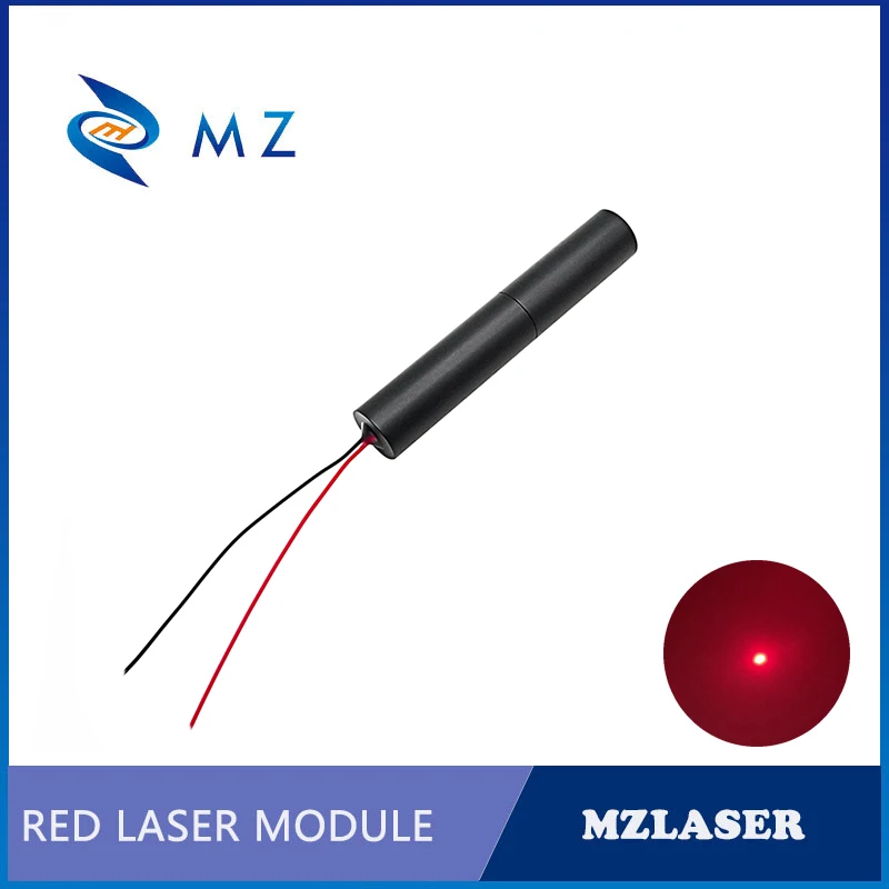 Red Dot Laser Diode Module Hot Selling Compact D16mm 650nm 10mw 20mw 30mw 50mw 100mw Industrial Grade Dot Laser