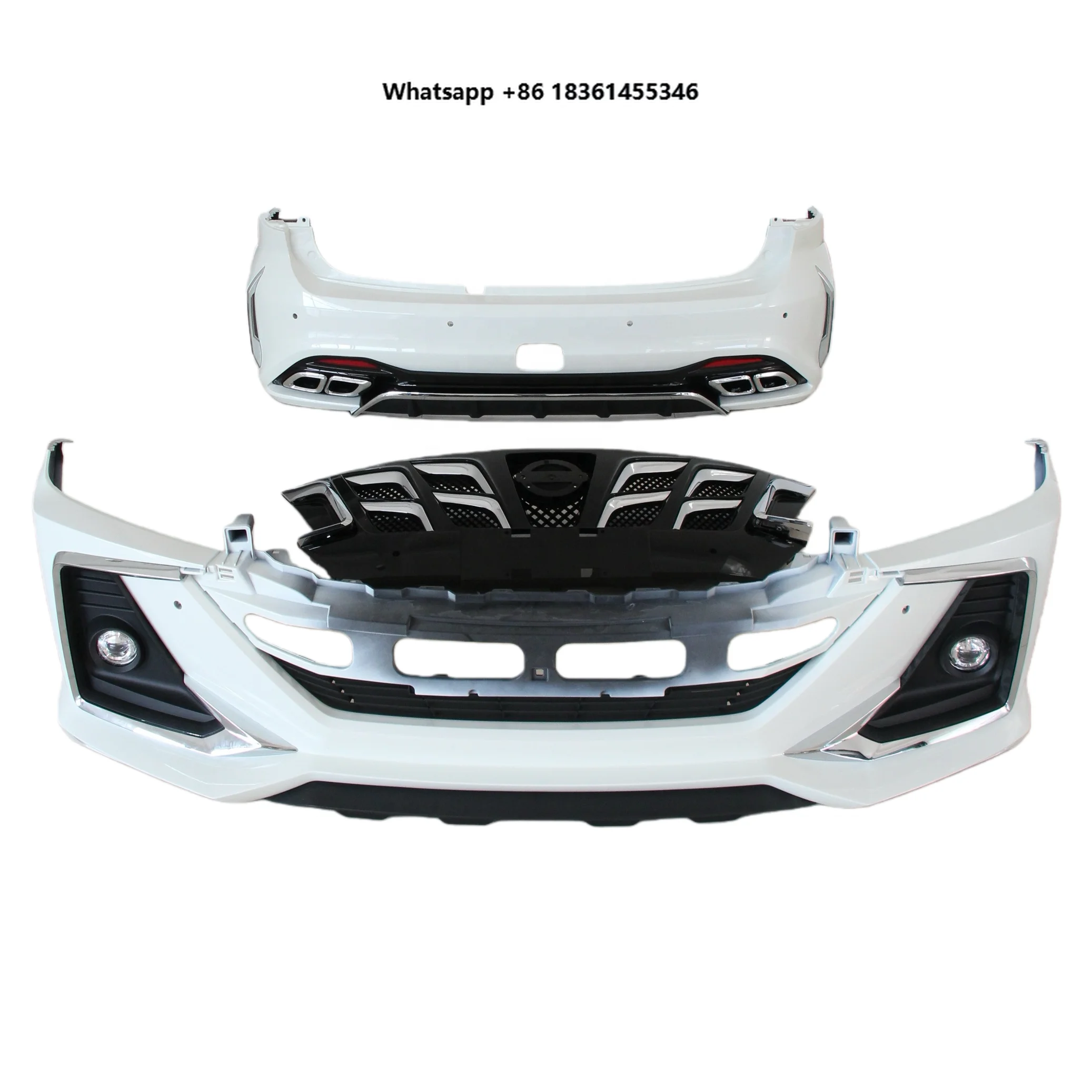 For 2010-2024 Patrol Y62 Upgrade Facelift 2024 New Premium Argent Knight Edition Dream Garage Full Body Kit