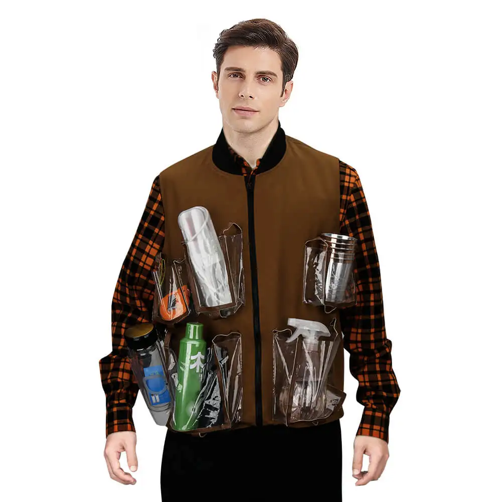 

Bobby Boucher Jacket Cosplay Costume Movie The Waterboy Coat Men's Tops Halloween Outfits