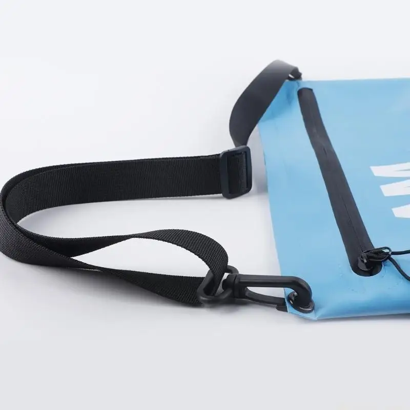 31BE Waterproofs Swimming Bags with Zipper PVC Diving Shoulder Bag Swimming Travel Handbag Wash Pack Enduring