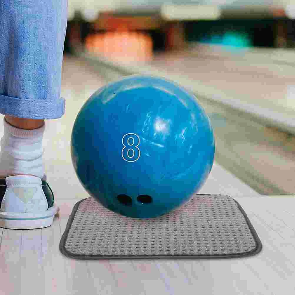 3 Pcs Microfiber Cleaning Pad Bowling Gear Portable Towel Cleaner Ball Cushion Reasonable Price