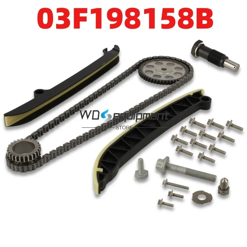 Timing Chain Kit 03F109158G For AUDI A1 A3 BEETLE POLO 6R VW GOLF 6 TOURANVW 1.2 TSI 03F198158B