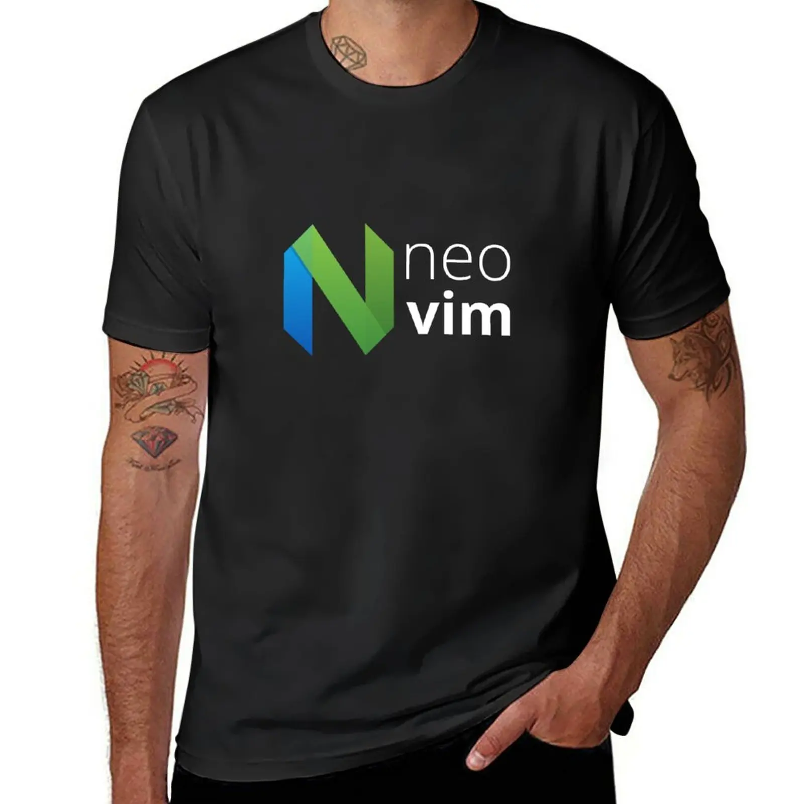 New neovim | neovim text editor vim fork T-Shirt anime kawaii clothes Short sleeve tshirts for men