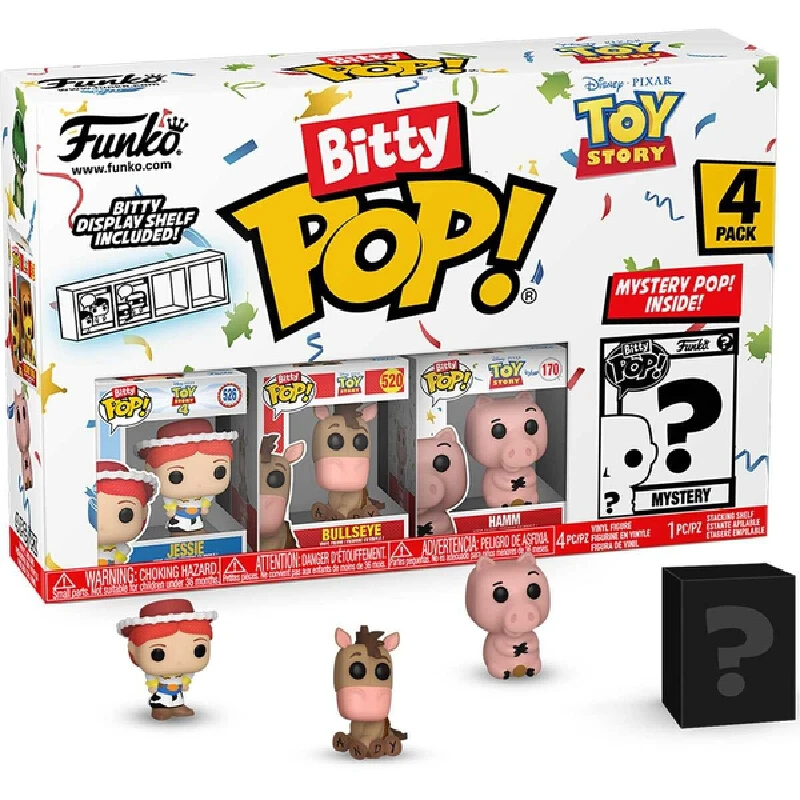 정품 Funko Pop 다양한 스타일 토이 스토리 픽사 미니 피규어, 애니메이션 인형 데스크탑 장식, 만화 액션 피규어 모델 선물