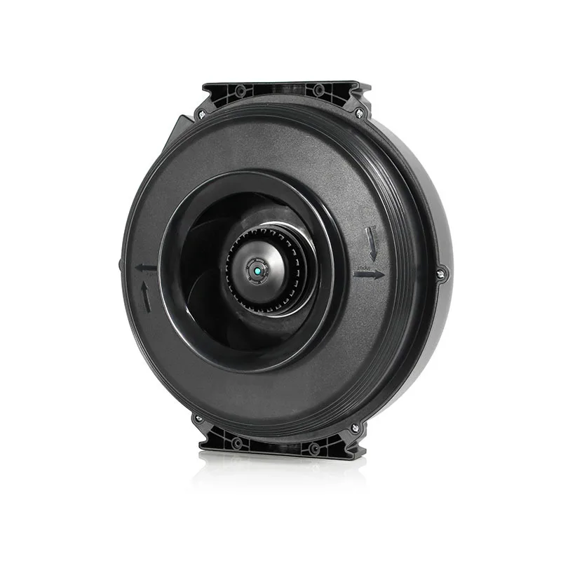 Leistungsstarker, extrem leiser Kanal-Radialventilator