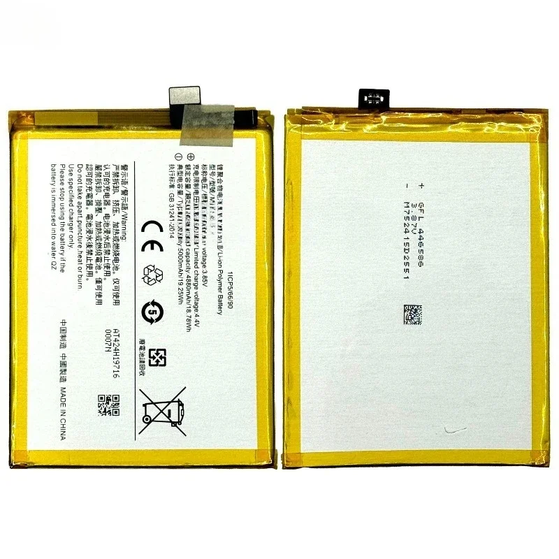 B-H0 Suitable for VIVO Y7S/S1/1907/1907-19/V1913A Mobile Phone Battery Real High Capacity Replacement Bateria Warranty One Year