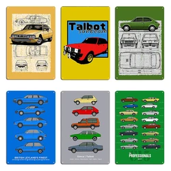 Talbot Sunbeam Lotus Rmc The Professionals Classic Car Collection Artwork Gran Turismo Metal Plaque Home Wall Decor Sign Poster