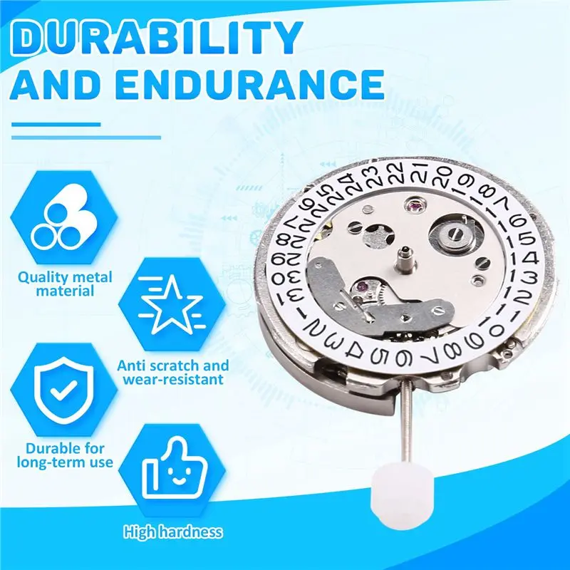 ABVA-2X 2553 Movement Can Replace The Japanese NH35 Movement Date At 3 O'clock High Accuracy Automatic Mechanical NH35A