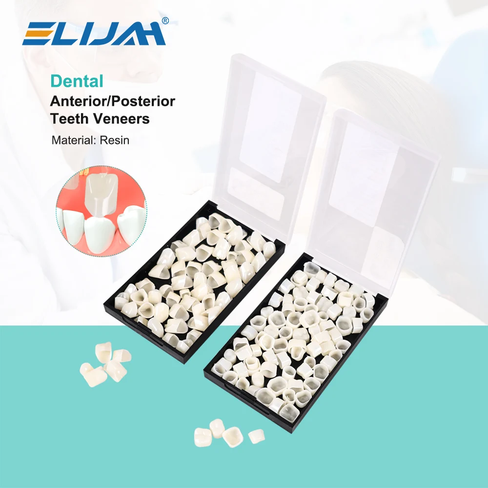 

ELIJAH Dental Resin Teeth Veneers Temporary Crown Realistic Oral Care Teeth Whitening Care Accessories Crown Material