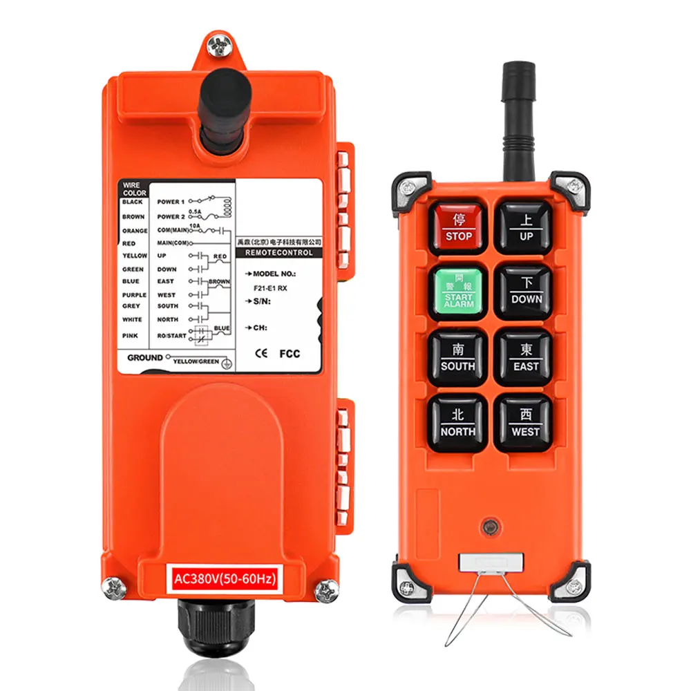 

Industrial crane radio remote controller Wireless switches Hoist Crane Control Lift Crane for crane F21-E1B 220V 380V 12V24V