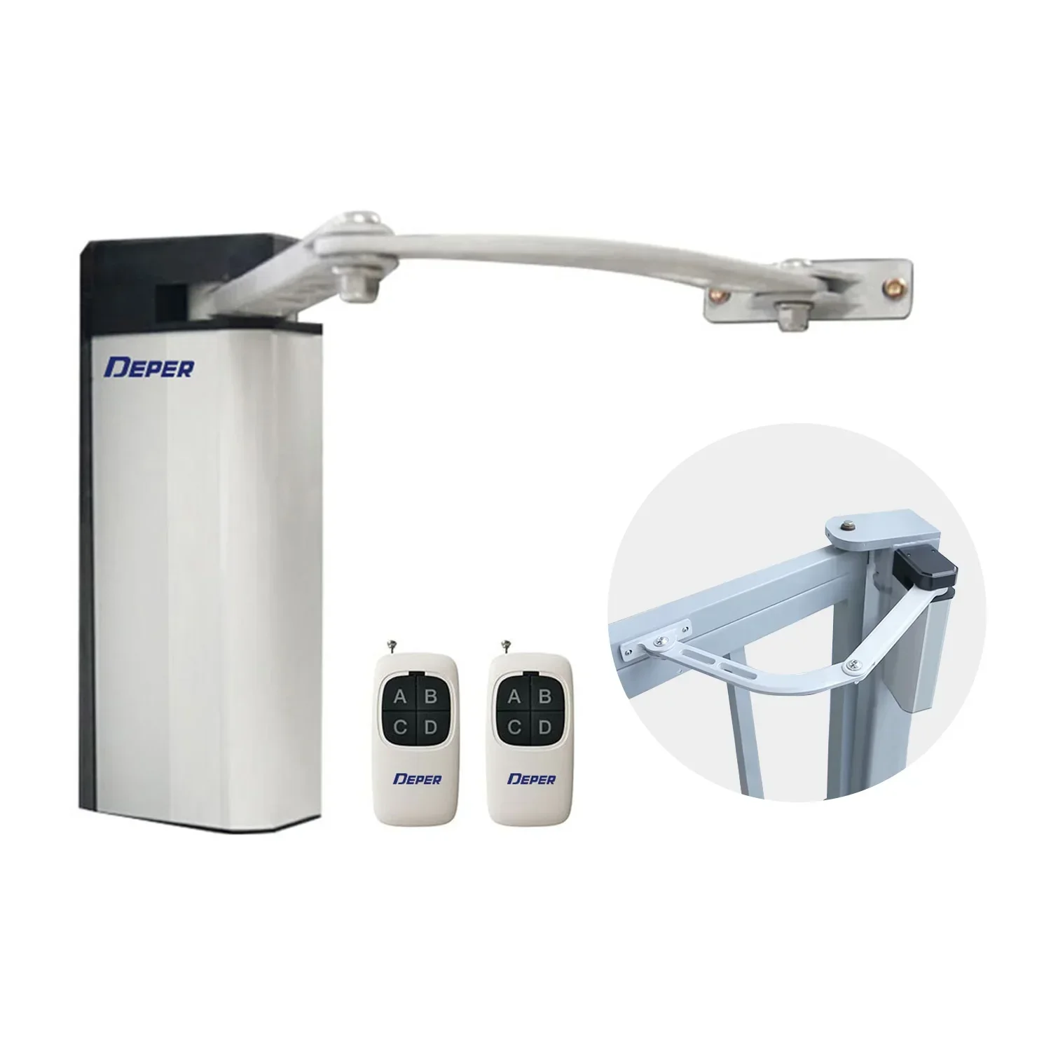 Remote Control Pembuka Pintu Ayun Gerbang Otomatis Lengan Dorong Terpasang Di Samping DSW-99 Tipe Baru