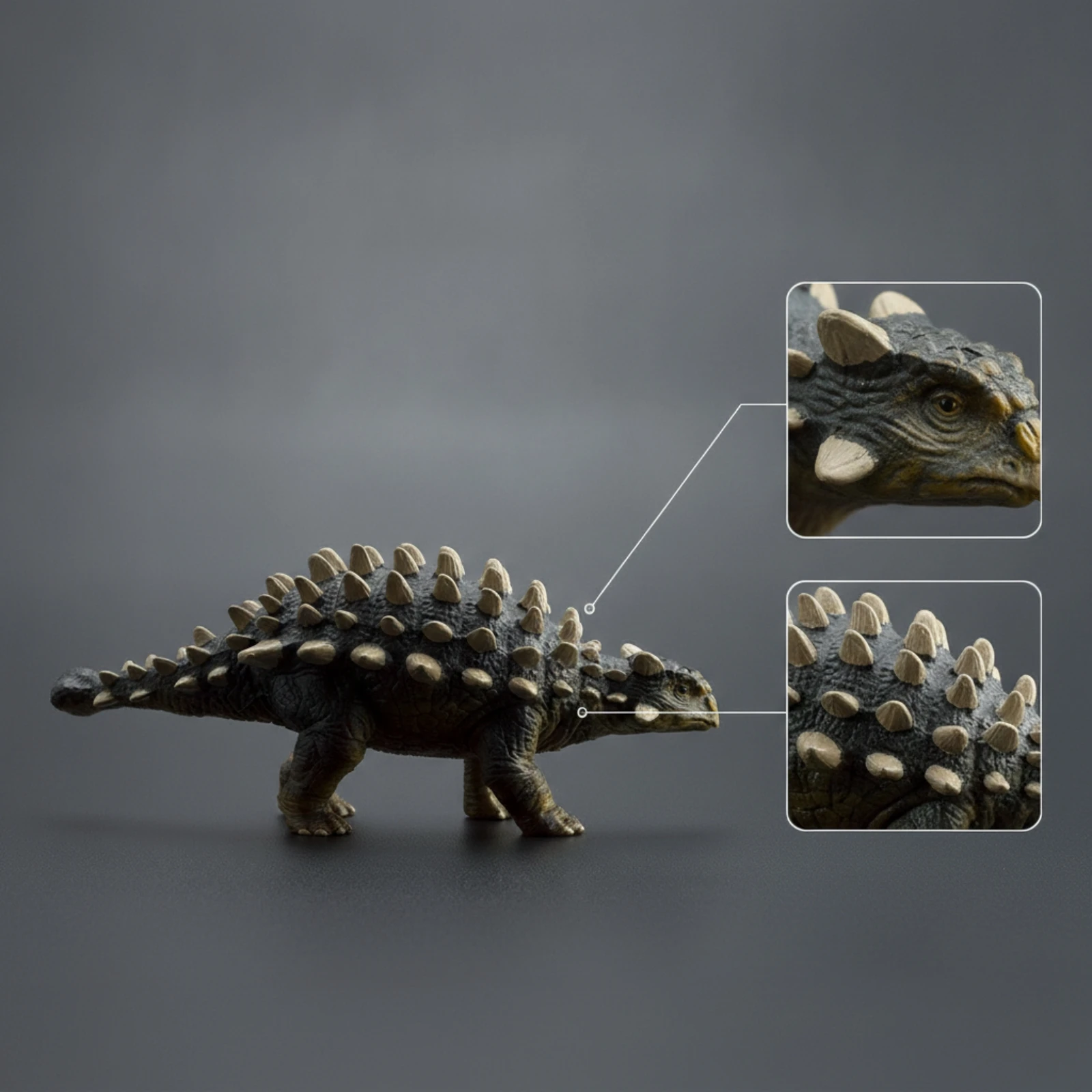 

Dinosaur Figurine with Movable Jaw Collectible Dinosaur Toy with Articulated Jaw Prehistoric Animal Figure Freestanding