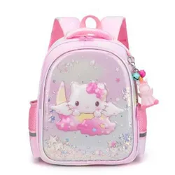 New children schoolbags boys and girls elementary school students 1-4 grades princess backpack cartoon backpack trendy style