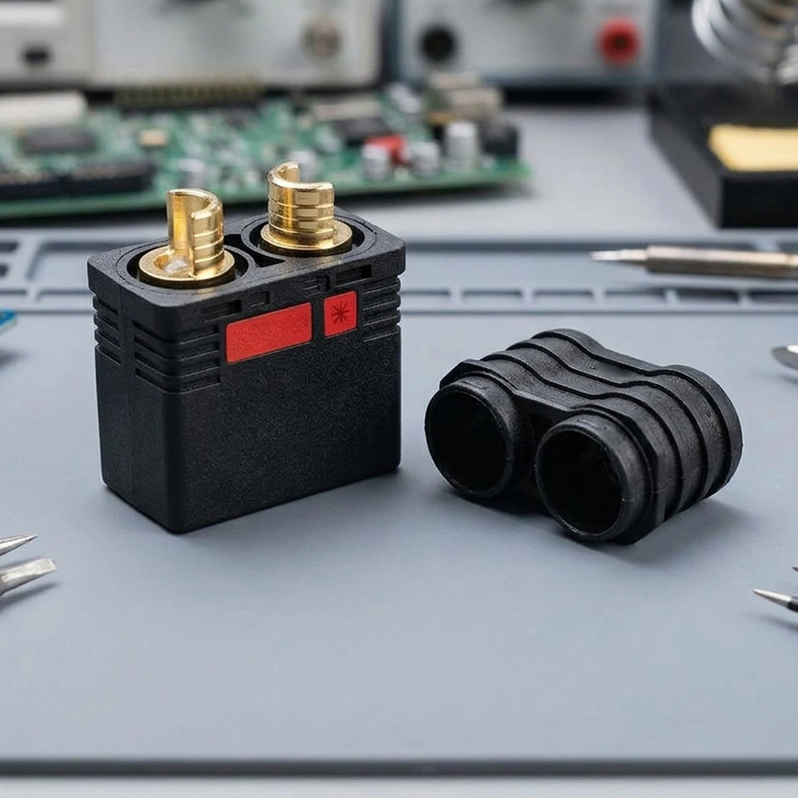 Spark-proof Connector Resistant Connector For Power Connectors Maximum Temperature 200 Plastic Material For High Voltage Systems