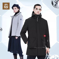 Youpin SUPIELD Aerogel Cold Suit USB Heated Jackets Cold Resistance Jacket Men Windproof Waterproof Coat Winter Heating Jacket