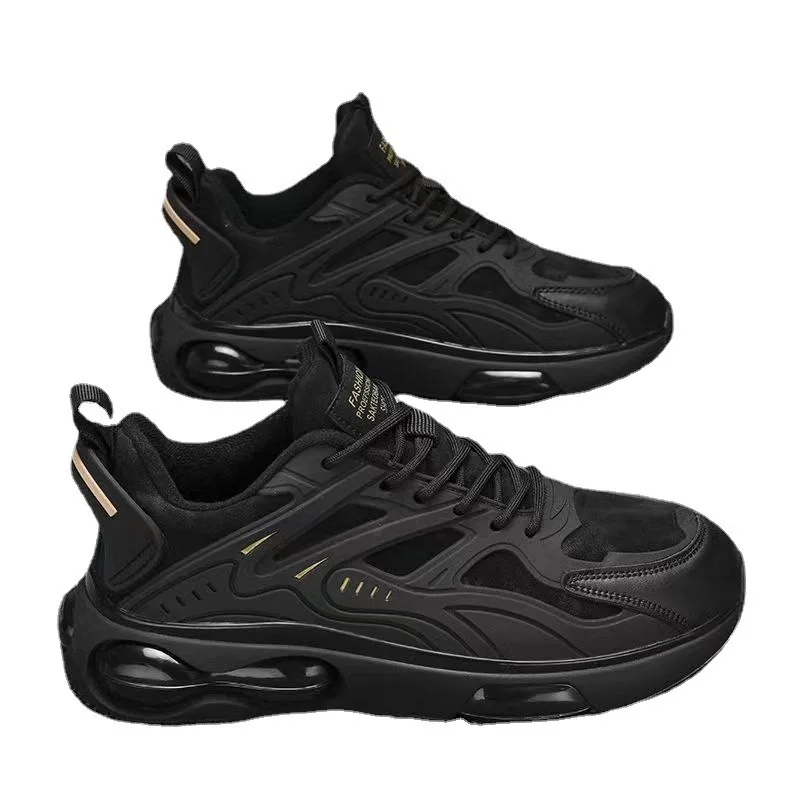 2026 New Trendy Breathable Running Shoes for Men Mesh Upper Thick Bottom Anti-wear Spring Summer Autumn Casual Sports Sneakers view 6