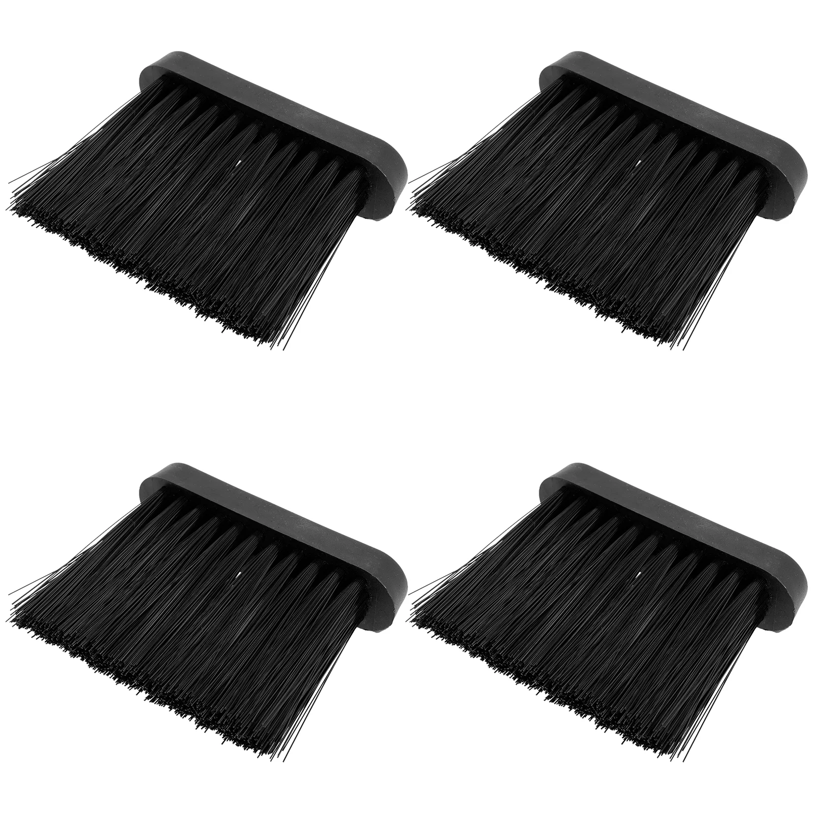 

4 Pcs Fireplace Brush Parts Duster Accessories Component Cleaning Mantel Plastic Tool