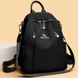 Fashionable And High Quality Nylon Cloth Backpack Large Capacity Travel Girl Backpacks Luxurious Women's Designer Brand Mochilas