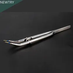 Dental Stainless Steel Metal Support Tweezers Zirconia Internal Crown Jaw Dental Diamond Pin Plier Dental Laboratory Tools