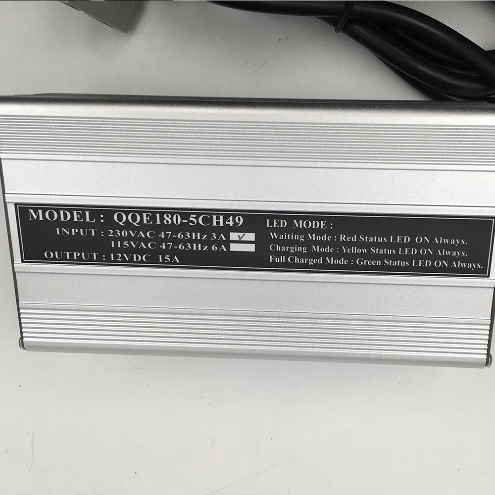 Imagem -03 - Venda Quente para Qqe1805ch49 Carregador 12v 15a 230vac Carregador de Empilhadeira Elevador Caminhão Carregador