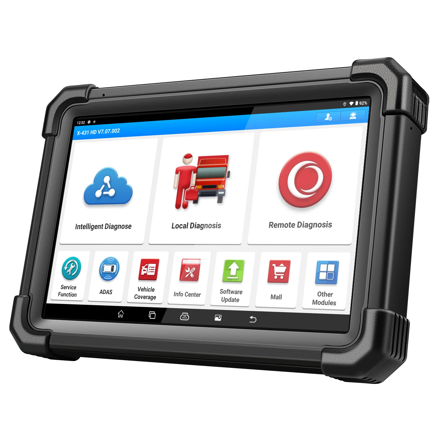 

X431 V+ SmartLink HD Bi-directional Control 24V Heavy Duty Truck Diagnostic Tool For Construction Agricultural Machinery