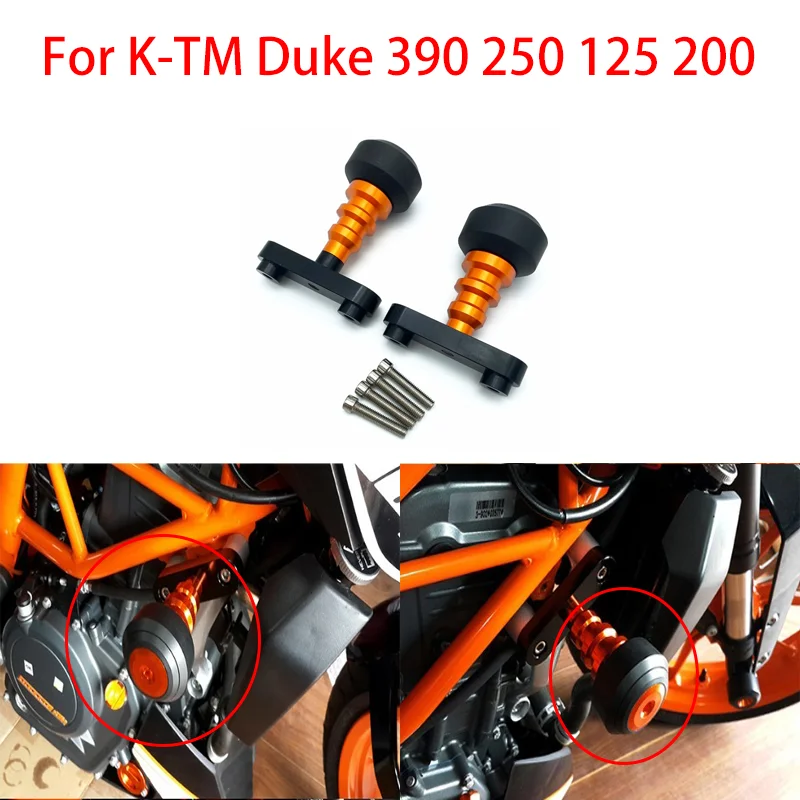 

Motorcycle Left Right Frame Sliders Crash Protector For K-TM Duke 390 250 125 200 Modification accessories