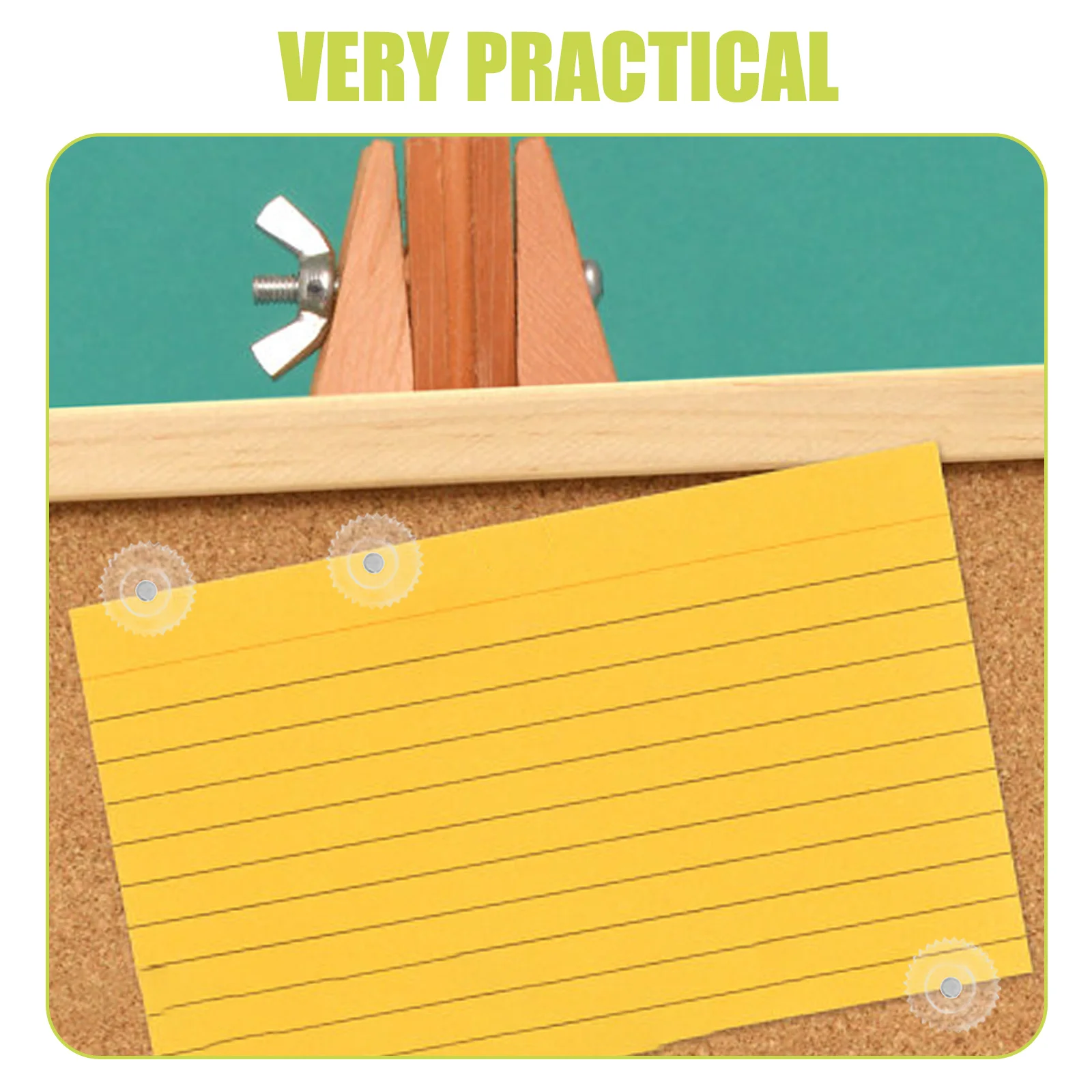 2 cajas de chinchetas de diseño Simple, chinchetas transparentes para actividades artísticas y artesanales, tablero de corcho, decoración de pared, accesorios para boletos pequeños