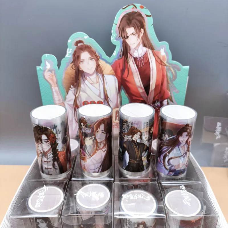 

7.5cm*2m Anime Heaven Officials Blessing PET Tape Tian Guan Ci Fu Hua Cheng, Xie Lian DIY Hand Account Adhesive Tape