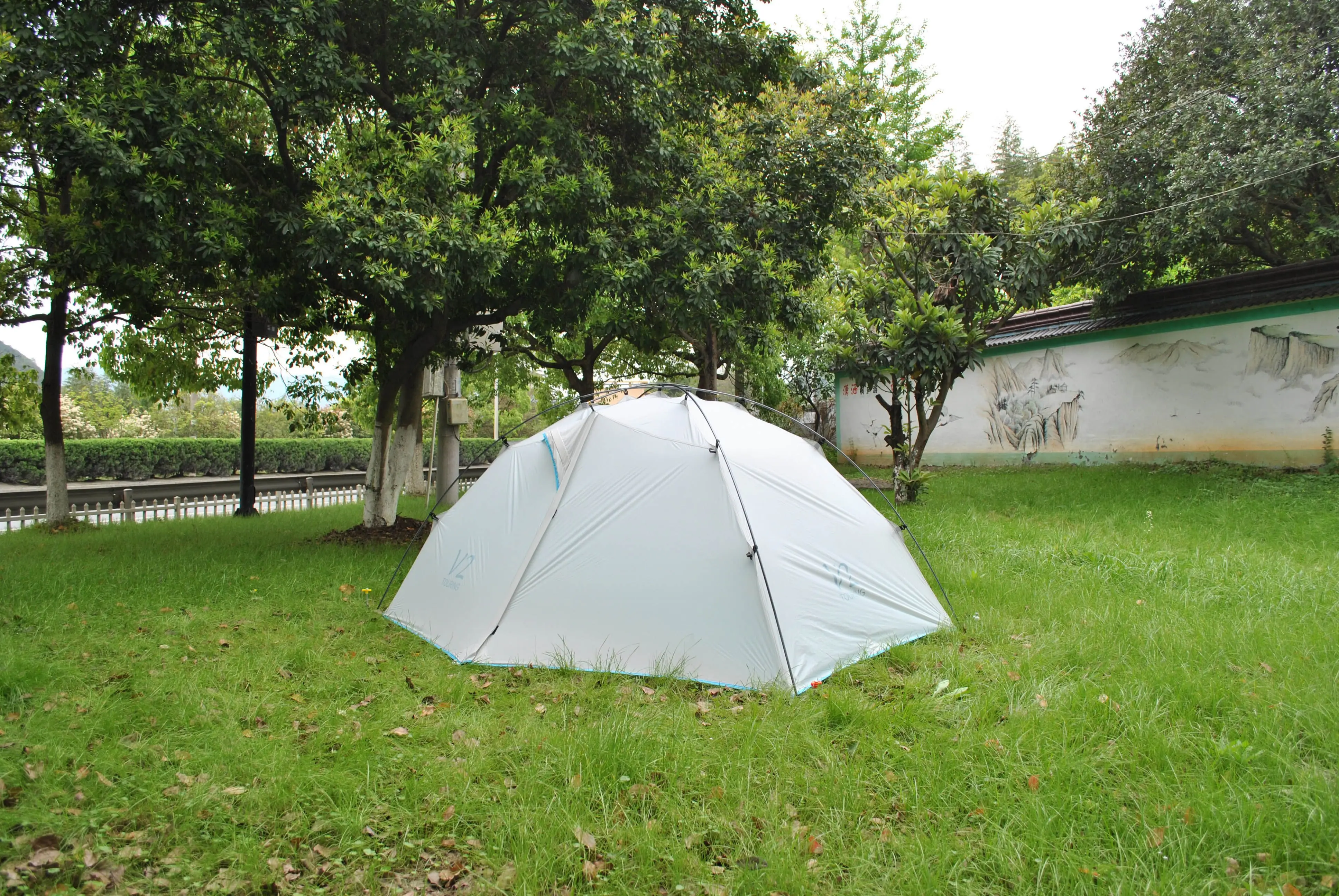 Ultralight Trekking Tent, Aluminum Poles, 20D Nylon Fabric, Silicon Coated, High-End, 2 Person Tent, 20D, 1P, 2 P