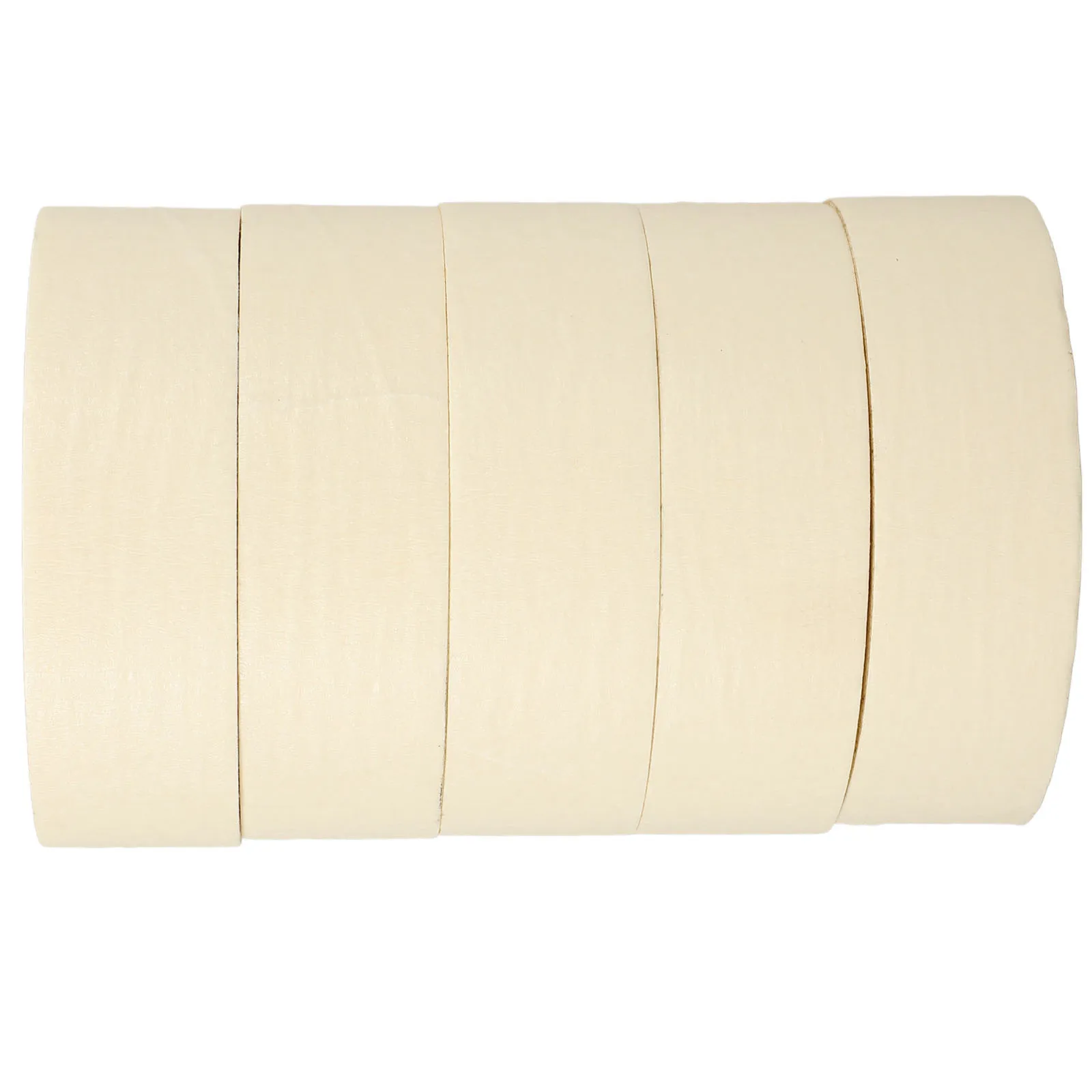 5pcs 5 Rolls 20M White Masking Adhesive Painters Tape For Wall Painting Projects Paper Tape Hardware
