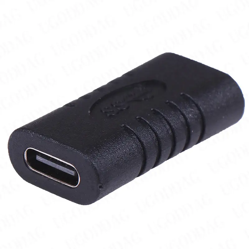 USB 3.1 Type C Female to USB 3.1 Type-C Female Adapter F/F Converter Connector OTG Connector Type-C Extension Cable